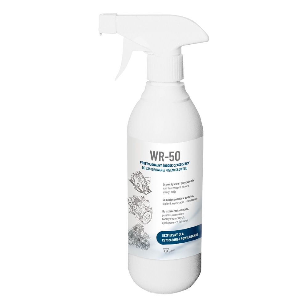 TD CLEAN WR-50 0,5L - Profesjonalny środek czyszczący